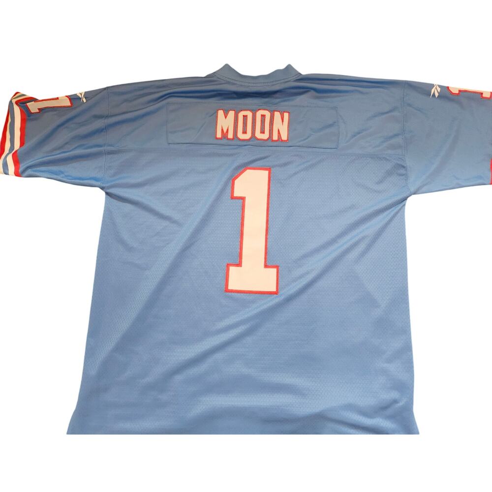 Warren Moon NFL Houston Oilers Texans Titans Reebok Football Jersey 2XL XXL